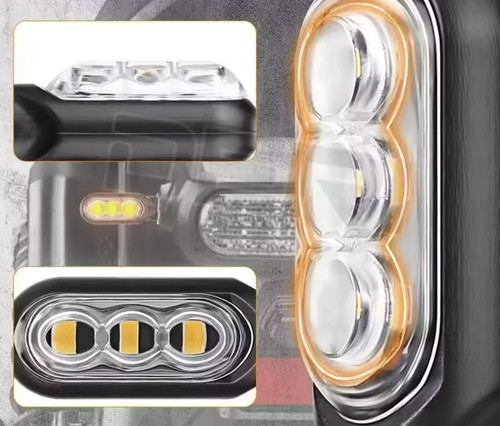 Ultrakleine Motorrad Nano Led Blinker 4cm sequentiell LED SMD - Bild 3 von 5