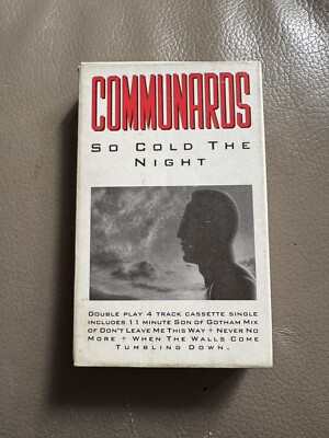 Communards - So Cold the Night Casette