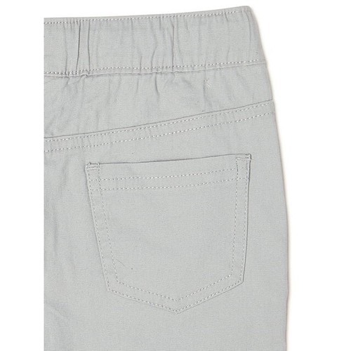365 Kids From Garanimals Boys Canvas Shorts, Size 5 Soft Silver --T8-- - Picture 3 of 3