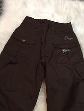 Orage Brown Youth Size 14 Nylon Snow/Ski Pants