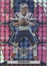 2022 Panini Mosaic Super Bowl MVPs Tom Brady #292 Camo Pink Mosaic Prizm PSA 9