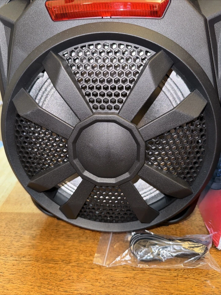 NEW iLive ISB380B Portable Wireless Tailgate Speaker Color Changing Lights NICE! - Image 3 of 4