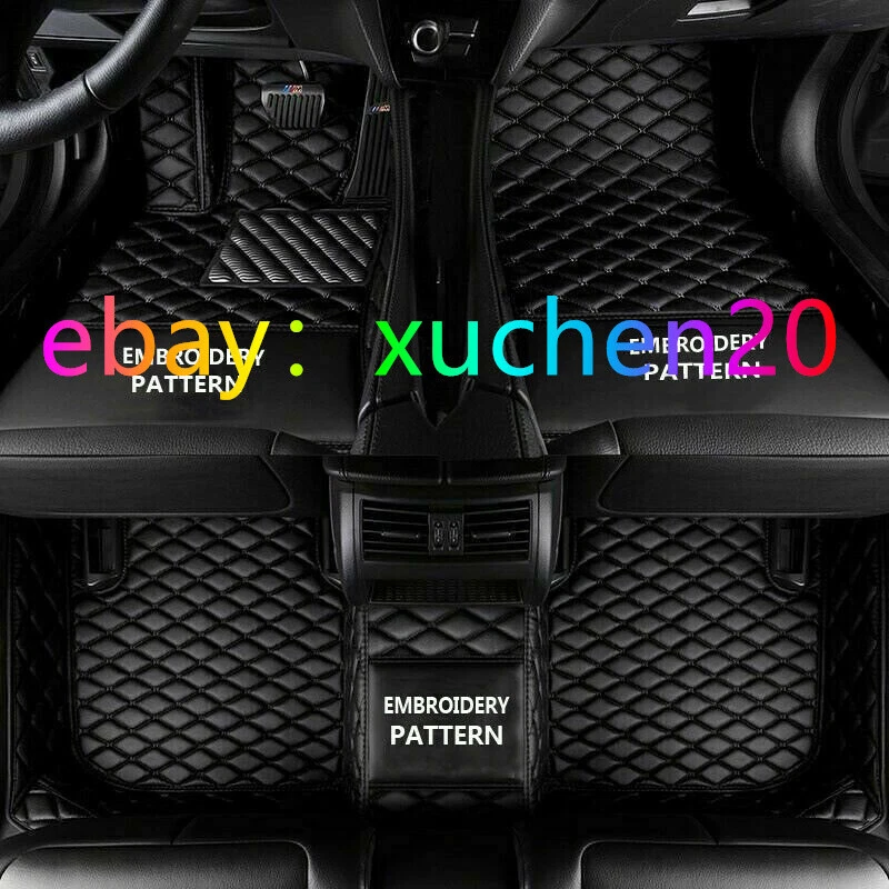 Alfombrillas impermeables de lujo personalizadas para Mercedes-Benz 1990-2026 delanteras traseras Foto 4 de 4