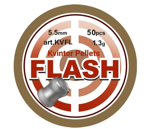 Kwintor Flash Kvintor Flash 5.5 mm .22 50 pcs 1.3 grams 20.06 pellet pellets