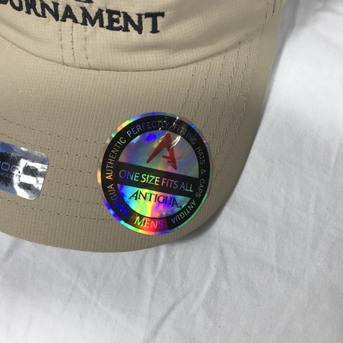 Mens TLQMC Dry Heat Golf Tournament Hat Roadrunner Emblem Cap Adjustable NEW - Picture 4 of 9