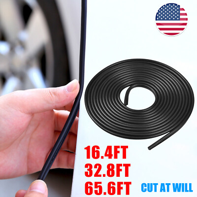 Rubber Edge Guard for Cars-16/32ft U-Shape Trim Protector for Door Molding&Seals