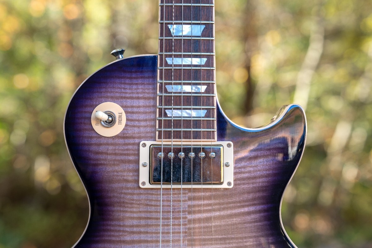 Gibson Les Paul ブルーグラデーション　100th Used 2015 Gibson Les paul studio 100th anniversary Manhattan