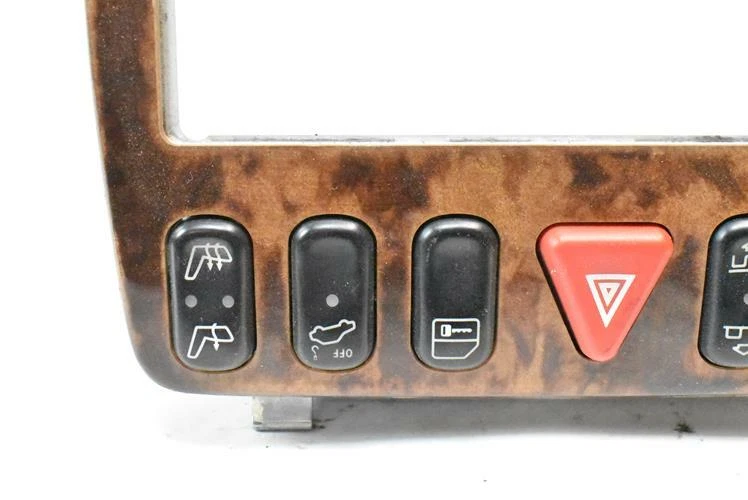 Panel de control del tablero de instrumentos de consola central 98-02 Mercedes W208 CLK320 CLK430 FABRICANTE DE EQUIPOS ORIGINALES Foto 2 de 4