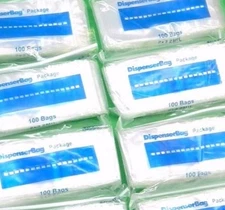 2000 RELOC ZIPPIT Bags 2x3 CLEAR 2MIL Reclosable Poly Baggies 2"x 3"  2,000 Pcs 