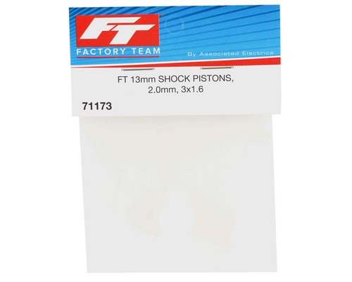 Team Associated Dämpferkolbenplatte 13mm 2mm 3x1.6 ASC71173 B6.4, B6.4D, B7,  .. - Bild 2 von 2