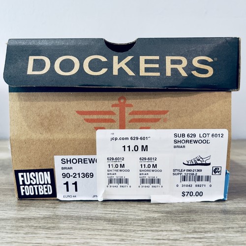 Dockers Shorewood Sandal Mens 90-21369 Briar Fusion Footbed Size 11M MSRP $70.00 - Picture 13 of 13