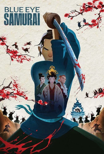 Blue Eye Samurai Movie Poster 17 X 12 Reproduction