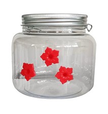 Mason Jar Hummingbird Feeder Upgrade Hummingbird Feeders for Outdoors Hanging OY