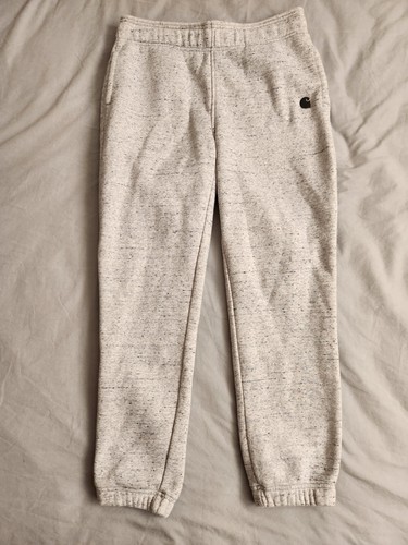 Carhartt Sweatpants Fleece Joggers Womens Sz Medium Relaxed Gray Comfort 105510