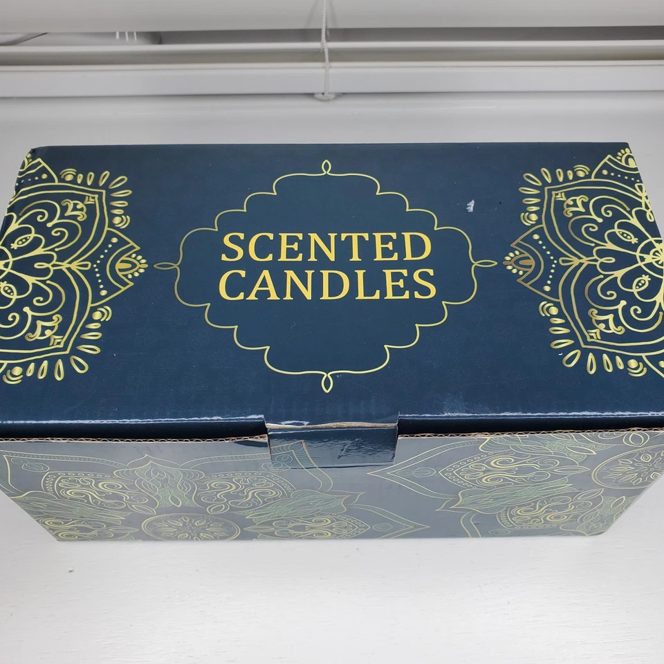 Lot of 24 Small Mandala Design Candle Tins With Unused Candles - Image 3 of 4