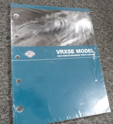 2006 Harley Davidson CVO V-Rod VR Destroyer VRXSE Parts Catalog Manual Book NEW