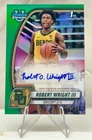 ROBERT WRIGHT III 2024-25 Bowman U Chrome 1st Green Refractor Auto #/99 BYU 🔵⚪️