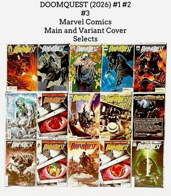 DOOMQUEST #1 2 3 (Marvel 2026) NM- Cover Select | AVENGERS DOOMSDAY Movie Prep