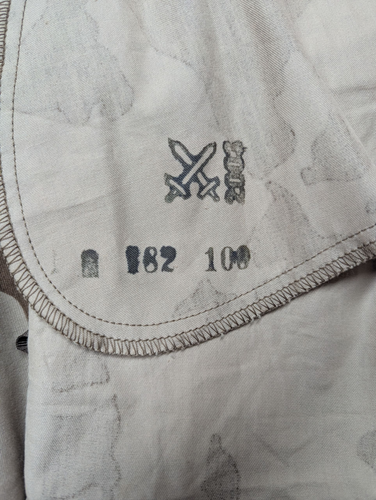 Genuine Czech Army Issue Desert Camo BDU Combat Parka Jacket Size 182/100 #513 - Picture 2 of 12