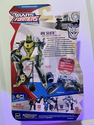 Hasbro Transformers Animated Deluxe Oil Slick Action Figure 2008