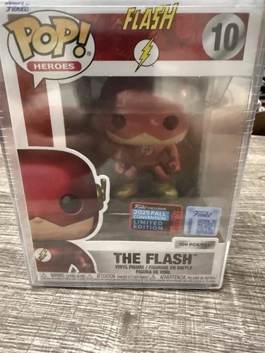 Funko Pop! Heroes The Flash 2025 Fall Convention Limited DC Vinyl Figure