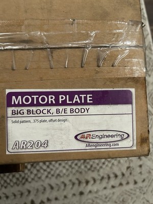 AR Engineering Big Block Mopar B/E Body. AR204 Solid Plate
