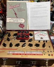 Hickok 6000 Tube Tester w/ Manual Tested! for Parts or Repair
