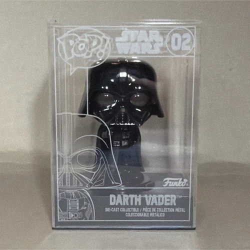 Funko Pop! Die-Cast Star Wars Darth Vader Cast Metal Exclusive Figure #02