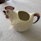 Vintage Shawnee Pottery Chanticleer Rooster Chicken Pitcher USA 1940’s