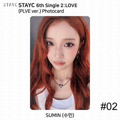 STAYC The 6th Single Album 2:LOVE Photobook/PLVE ver. Photocard | eBay