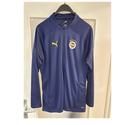 PUMA Fenerbahçe Trainingsjacke dunkelblau mit Reißverschluss und Taschen