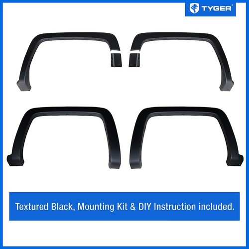 Tyger Auto Fender Flare kompatibel mit 2014-2018 Chevy Silverado 1500; - Bild 2 von 7