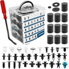 1101PCS Car Door Trim Panel Clips Kit, Car Retainer Clips Auto Push Pin Rivets S