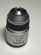 Olympus A 10 PL 0.25 160/0.17 10x Phase Contrast Objective