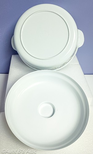 Melamine Ware Serving Pieces White W/Grape & Ivy Pattern Trays & Covered Dishes - Picture 29 of 45