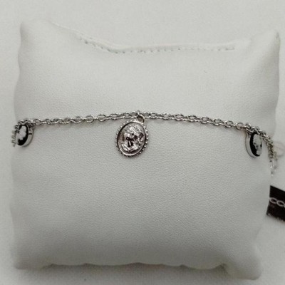 Rebecca BHDBBL01 Armband Silber Kette Anhänger für Damen 19 cm 925