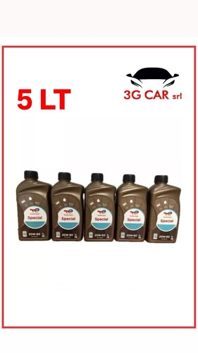 5 lt. OLIO MOTORE TOTAL SPECIAL 20W60 API SG/CD MINERALE CONSUMI ELEVATI - Foto 1 di 1