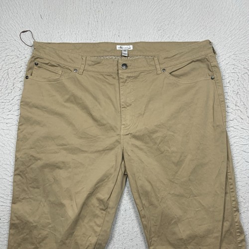 Pantaloni Peter Millar Ultimate in raso 5 tasche sabbia del deserto MF17B93 taglia 42X34 - Foto 2 di 18