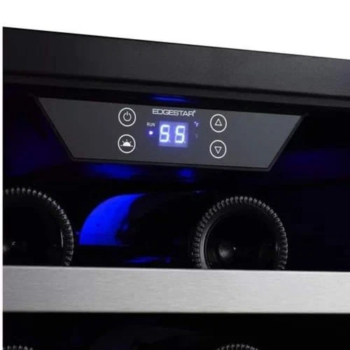 EdgeStar CWB2886FD 30"W 28 Bottle Built-In Dual Zone Beverage - Stainless Steel - Picture 10 of 12