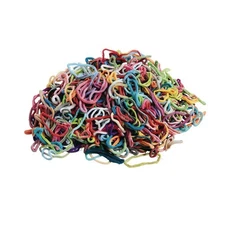 Pepperell Braiding Weaving Craft Loopers, Assorted Sizes and Colors, 1 Pound ...