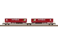 Trix 24475, Doppel-Taschenwagen SchöNi, Hupac, Neu & Ovp, H0