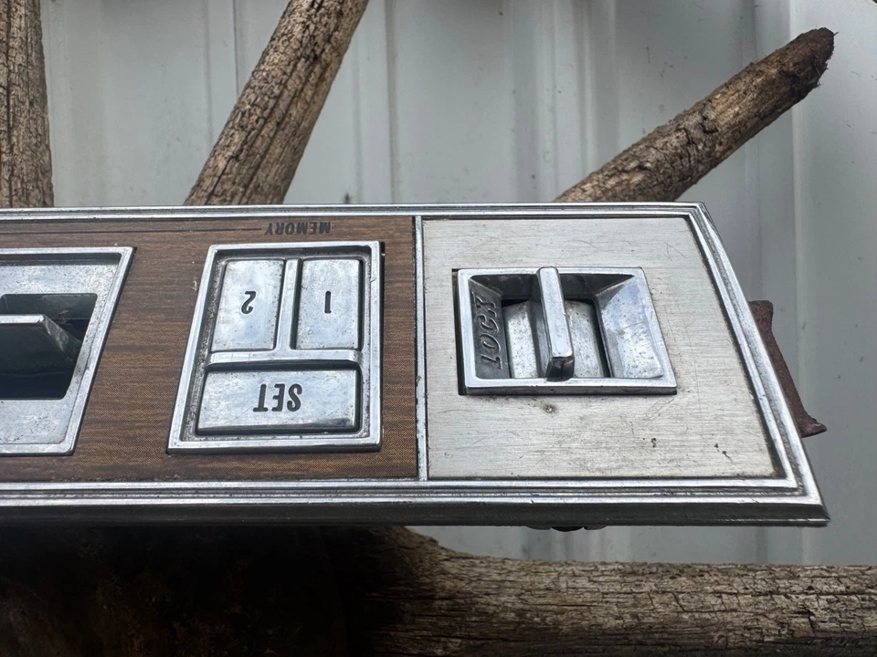 INTERRUPTOR MAESTRO IZQUIERDO CADILLAC DEVILLE 80-85 Brougham Fleetwood con memoria de asiento!!! Foto 3 de 4