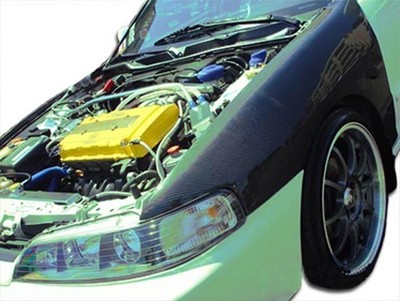 For 1994-2001 JDM Integra Carbon Creations OEM Look Fenders - 2 Piece