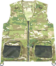 Combination Set Safe for Boys and Girls: Cargo Vest for Kids with Reflective Saf