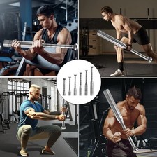 Macebell Clubbell Regolabile – Allenamento della Forza 6 in 1 per Allenamenti di Tutto il Corpo