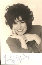 Ruby Wax Signed Promo Bw Photo Autographed