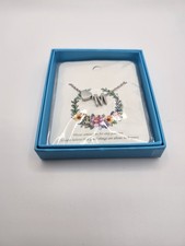 Tiny Heart Dainty Initial Letter Necklace Silver Gold Women Pendant Jewelry 18"