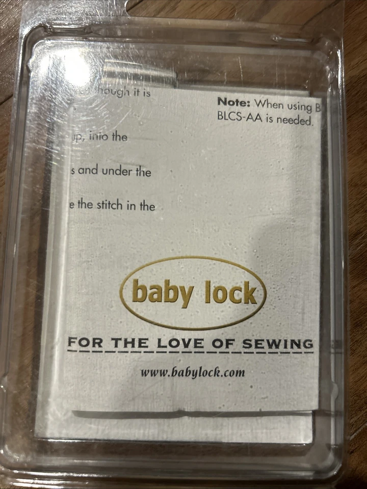 Baby Lock Serger Belt Loop Binder 3/4" BLE8-S12 - New - Image 3 of 3