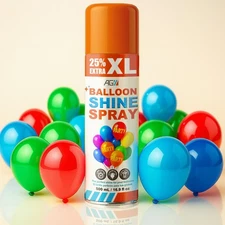 Balloon Shine Spray (16.9 fl oz), High Gloss Finish for Latex Balloons, Instant
