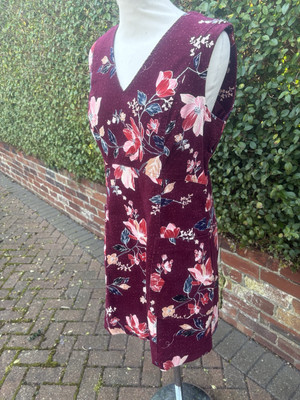 Joe Browns Corduroy Dungaree Floral Dress Pinafore Burgundy Size Uk 12 | eBay UK Joe Browns Corduroy Dungaree Floral Dress Pinafore Burgundy Size Uk 12 | eBay UK